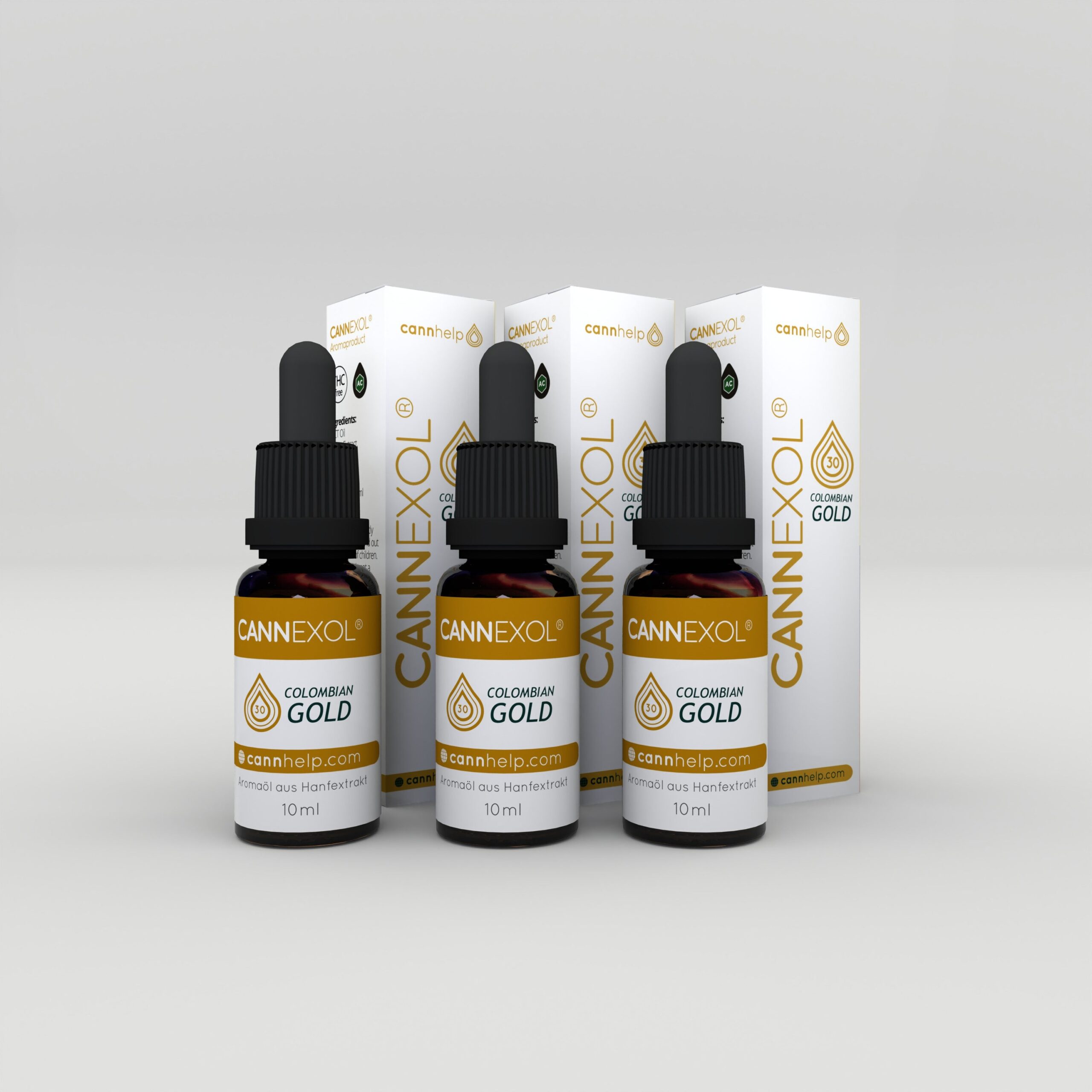 CANNEXOL Colombian Gold 30% CBD Öl Paket