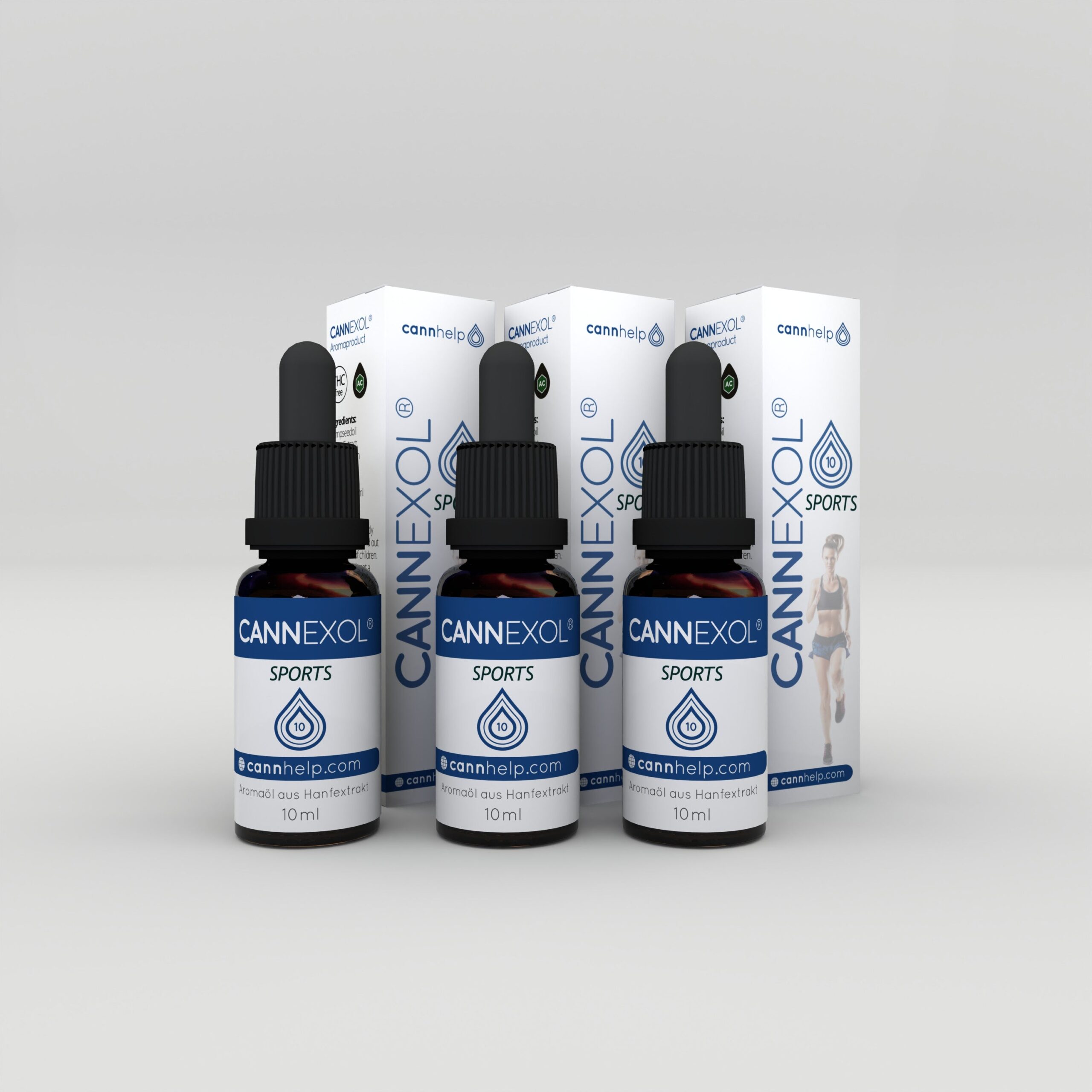 CANNEXOL Sports 10% CBD Öl Paket